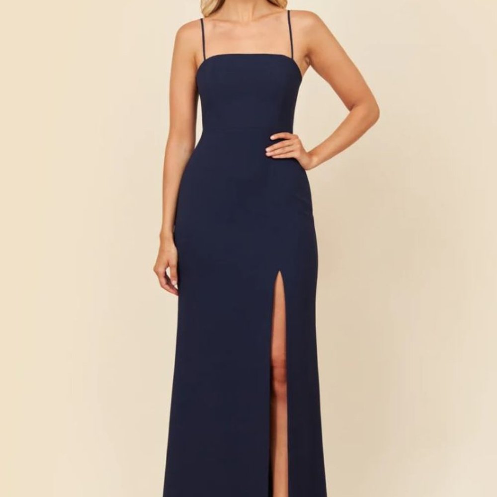 Park & Fifth Jupiter Dress Size XS Navy